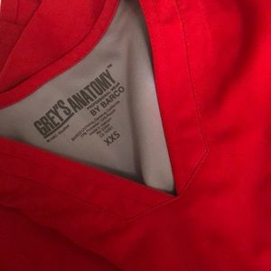 Greys anatomy scrub top XXS